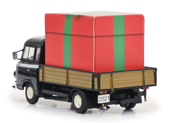 Schuco Barkas B1000 Pritsche + Roller Geschenk Weihnachten 2021 1:43 limitiert 1/750 Modellauto