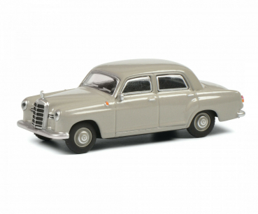 Schuco Mercedes-Benz 180D Ponton grau 1:64 Modellauto