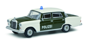 Schuco Mercedes-Benz 200 Polizei 1:64 limitiert Modellauto