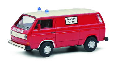 Schuco VW T3 Bus Feuerwehr 1:64 limitiert Modellauto