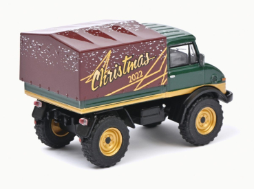 Schuco Unimog U 406 Christmas 2022 Weihnachten 1:64 limited Modellauto