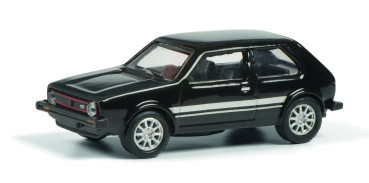 Schuco VW Golf I GTI black 1:87 limited Modellauto