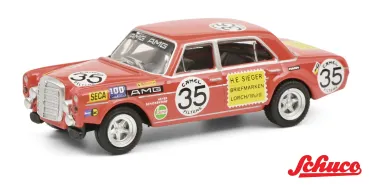Mercedes-Benz 300 SEL #35 rot 1:87 Schuco 452669400 Modellauto