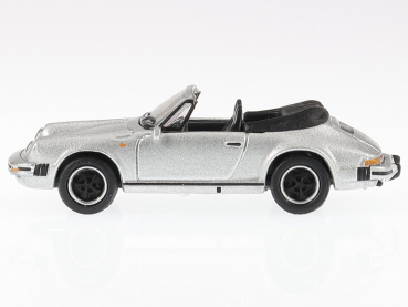 Porsche 911 Carrera 3.2 silber 1:87 Schuco 452671000 Modellauto
