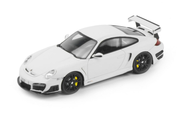 Spark TECHART GTstreet RS mattweiss auf Basis eines 911 997 GT2 - 1:43 - limitiert 1/100