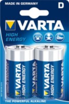 Varta Rundzelle High Energy 4920 Mono 1,5V D LR20 2er Pack