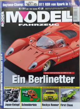 Modellfahrzeug Fachmagazin 01-2014