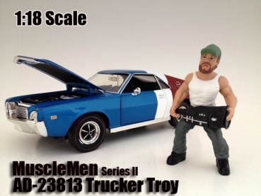 American Diorama 23813 Figur Muscleman Trucker Troy 1:18 limitiert 1/1000