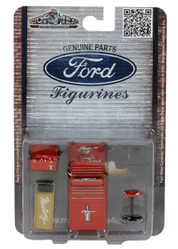 Motorhead Ford Werkstattzubehör 4teilig Werkzeug Shop Tool Set 1:18 #585