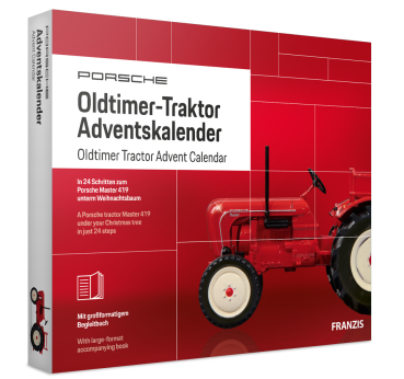 Preview: Franzis Porsche Oldtimer-Traktor 1:43 Master 419 Adventskalender 2019