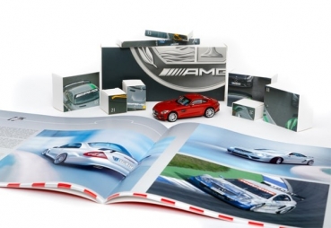 Franzis Mercedes AMG GT3 Coupe 1:43 Adventskalender 2020 Modellauto für Männer Kinder