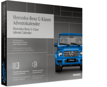 Franzis Mercedes-Benz G-Klasse 1:43 Adventskalender 2020 Modellauto