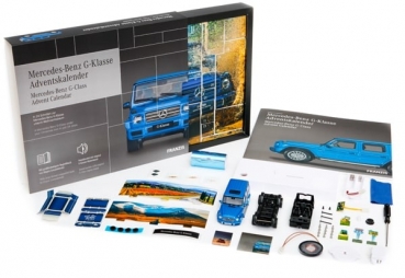 Preview: Franzis Mercedes-Benz G-Klasse 1:43 Adventskalender 2020 Modellauto