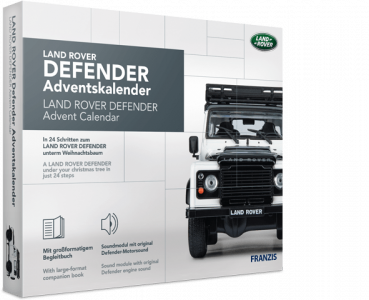 Franzis Land Rover Defender 1:43 Adventskalender 2020 Modellauto