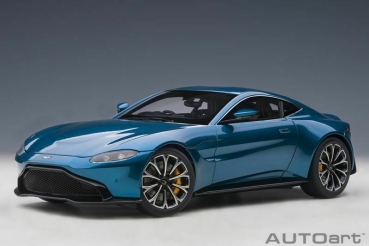 AUTOart ASTON MARTIN Vantage 2019 blau 1:18 70278 Modellauto