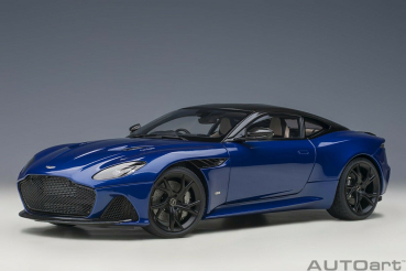 AUTOart ASTON MARTIN DBS Superleggera 2019 Q zaffre blue 1:18 70294 Modellauto