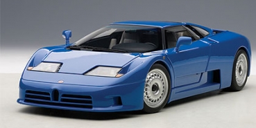 AUTOart BUGATTI EB110 GT blue 1991 - 1:18 - 70976