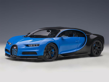 AUTOart BUGATTI Chiron Sport 2019 french racing blue / carbon 1:18 70997