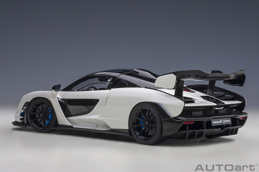 AUTOart 76075 McLaren Senna 2018 vision pure / white 1:18 Modellauto