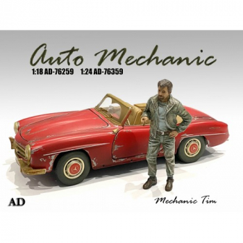 American Diorama 76259 Mechaniker Tim 1:18 Figur 1/1000 limitiert