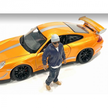 American Diorama 76380 Car Meet 1 Mann mit Sonnenbrille 1:24 Figur 1/1000 limitiert