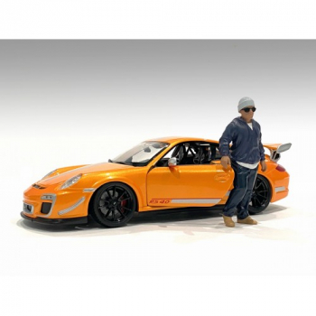 American Diorama 76380 Car Meet 1 Mann mit Sonnenbrille 1:24 Figur 1/1000 limitiert