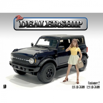 American Diorama 76309 Dealership Kundin II 1:18 Figur 1/1000 limitiert