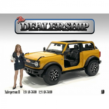 American Diorama 76410 Dealership Verkäuferin II 1:24 Figur 1/1000 limitiert