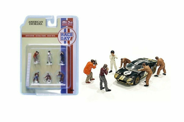 American Diorama 76475 Race Day Figuren Set 1:64 limitiert 1/400