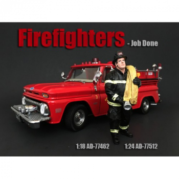 American Diorama 77462 Firefighter Job Done 1/1000 1:18
