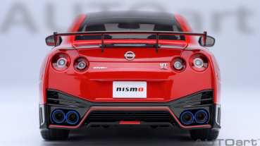 AUTOart Nissan NISMO R35 GT-R 2022 red Carbon 1:18 77502 Modelcar