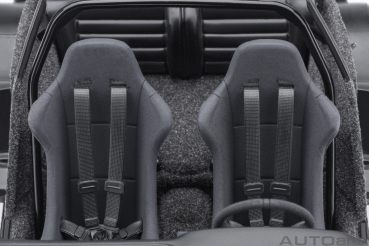 AUTOart PORSCHE 911(930) TURBO WANGAN MIDNIGHT "BLACK BIRD" 1:18 - 78158