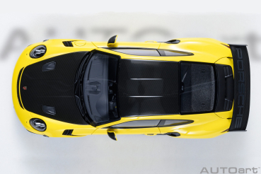 Porsche 911 991.2 GT3 RS 1:18 Weissach AUTOart 78178 gelb Modellauto