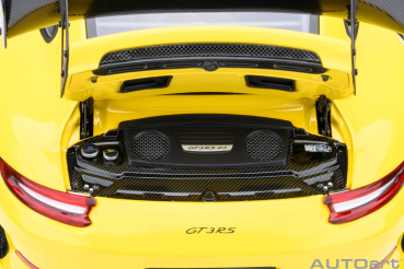 Porsche 911 991.2 GT3 RS 1:18 Weissach AUTOart 78178 gelb Modellauto