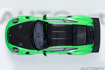 Porsche 911 991.2 GT3 RS 1:18 Weissach AUTOart 78178 grün Modellauto