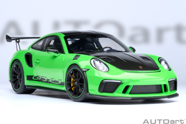 Porsche 911 991.2 GT3 RS 1:18 Weissach AUTOart 78178 grün Modellauto