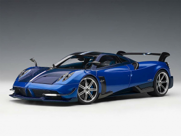 AUTOart 78277 Pagani Huayra BC 2016 blue francia carbon 1:18 Modellauto