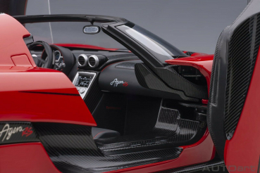AUTOart 79022 Koenigsegg Agera RS Chilli Red Carbon Black 1:18 Modellauto