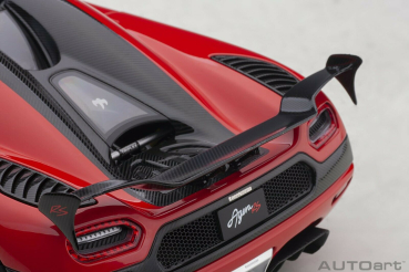 AUTOart 79022 Koenigsegg Agera RS Chilli Red Carbon Black 1:18 Modellauto