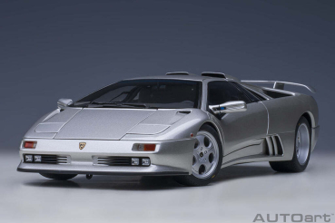 AUTOart 79143 LAMBORGHINI Diabolo SE30 Jota 1995 titanio silber 1:18 Modellauto