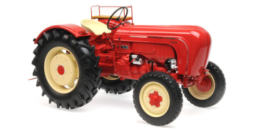 Minichamps PORSCHE SUPER TRAKTOR 1958 ROT 1:8 Modellauto limitiert 1/99