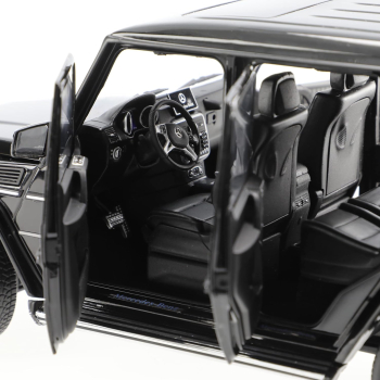 Preview: Mercedes-Benz G-Klasse W463 2015 schwarz 1:18 Modelcar limitiertes Modell 1/500 I-Scale