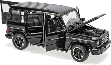 Preview: Mercedes-Benz G-Klasse W463 2015 schwarz 1:18 Modelcar limitiertes Modell 1/500 I-Scale