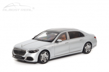 Almost Real 820118 Mercedes Maybach S-Class V12 2021 silber 1:18 limited 1/1008 Modellauto