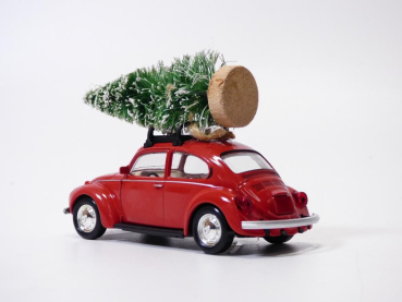 VW Volkswagen Beetle 1300 Käfer 1973 1:43 christman Weihnachten modelcar Norev Jet-Car