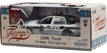 Preview: Ford Crown Victoria Duluth police interceptor Fargo TV Serie 1:24 Modellauto Greenlight 84153