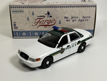 Preview: Ford Crown Victoria Duluth police interceptor Fargo TV Serie 1:24 Modellauto Greenlight 84153