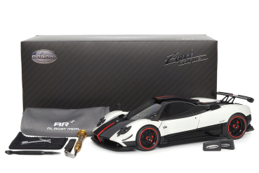 Almost Real 856011 Pagani Zonda Cinque Coupe 2009 Bianco Benny weiss 1:18 limited 1/1500 Modellauto