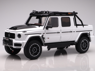 Almost Real 860524 Mercedes-Benz Brabus G800 Adventure XPL 2020 polar weiss 1:18 limitiert 1/1008 Modellauto