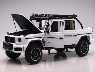 Almost Real 860524 Mercedes-Benz Brabus G800 Adventure XPL 2020 polar weiss 1:18 limitiert 1/1008 Modellauto